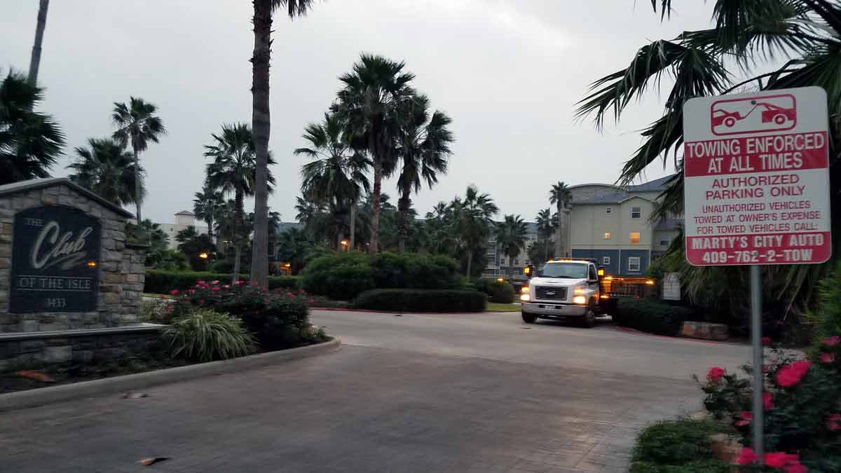 Parking Lot Towing Galveston, TX